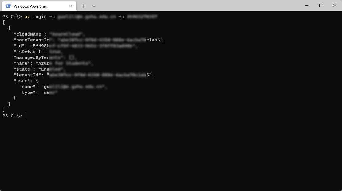 Azure 获取开机API